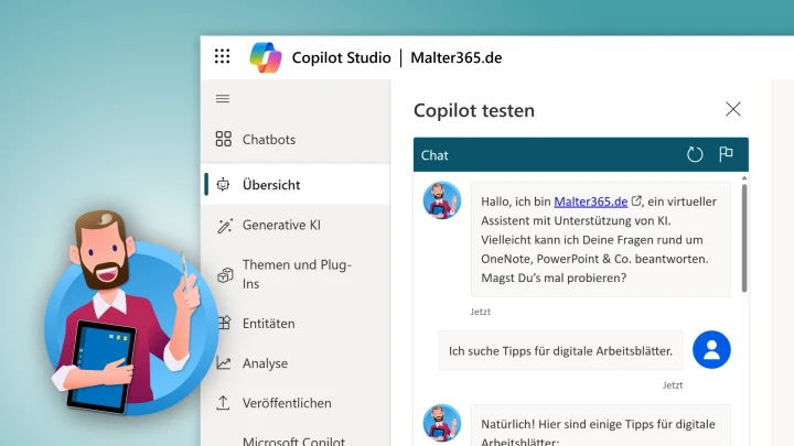 Copilot Studio: Eigenen Chatbot mit KI erstellen [Update]
