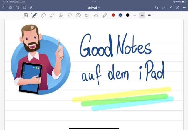 Goodnotes auf dem iPad
