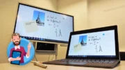 Laptop und Tablet mit Beamer und Smartboard verbinden