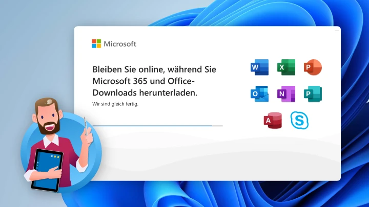 Microsoft 365: Office-Apps auf Windows-PC installieren