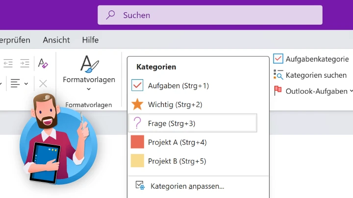 OneNote: Gelöschte Kategorien wiederherstellen [Leserfrage]