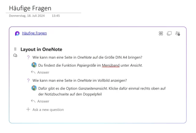 Loop-Komponenten in OneNote einfügen [Anleitung]