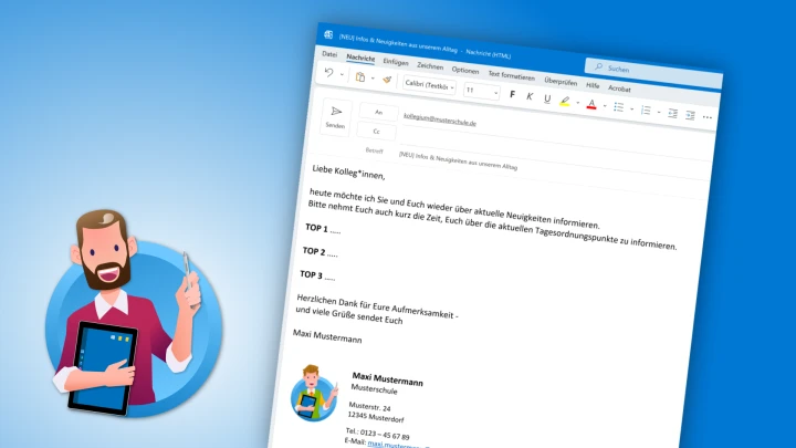 Outlook: Vorlage für E-Mail erstellen [Anleitung]