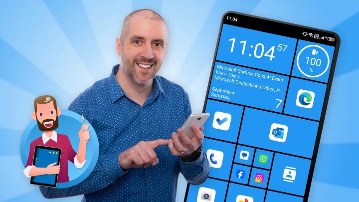 Square Home: Launcher für Android im Stil von Windows Phone