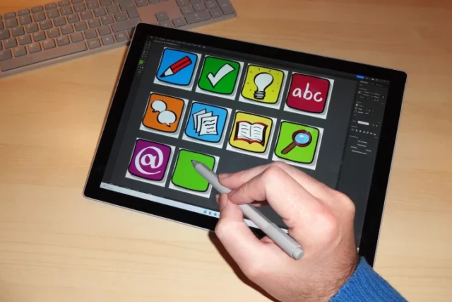 Microsoft Surface als Grafiktablett