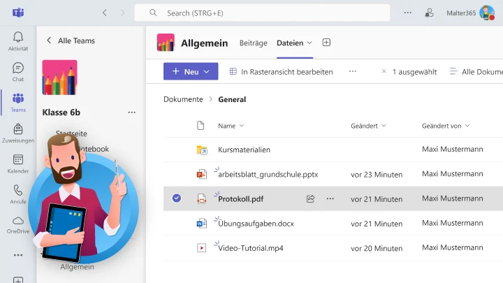 Microsoft Teams: Downloads-Ordner festlegen