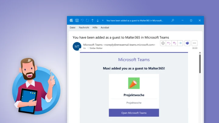 Microsoft Teams: Gastzugriff aktivieren, Gäste hinzufügen